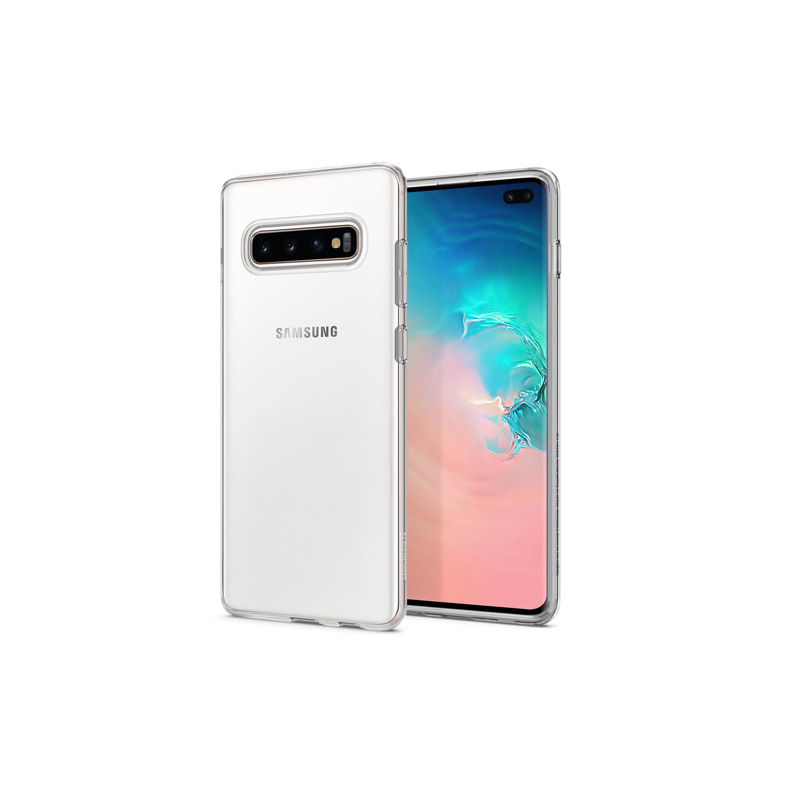 Чехол для мобильного телефона Spigen Galaxy S10+ Liquid Crystal Crystal Clear (606CS25761) изображение 11
