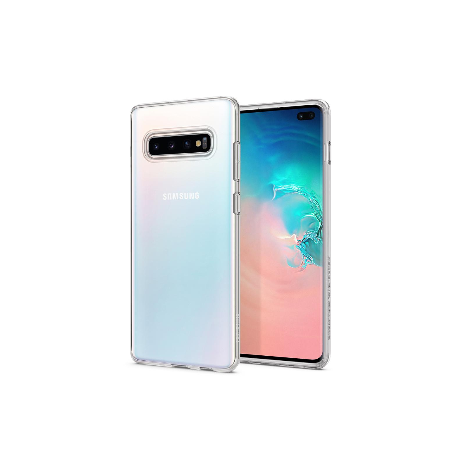 Чохол до мобільного телефона Spigen Galaxy S10+ Liquid Crystal Crystal Clear (606CS25761) зображення 13
