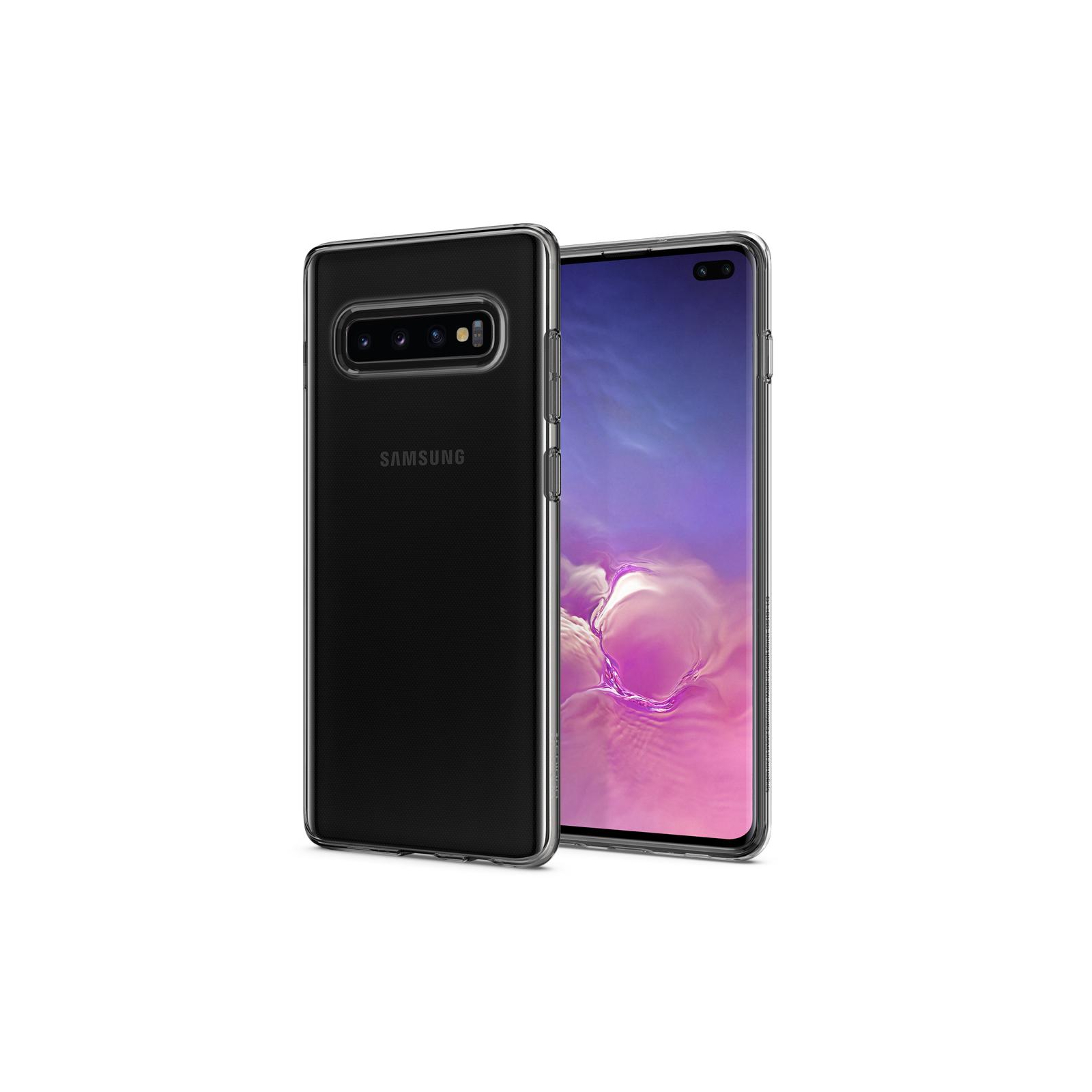 Чехол для мобильного телефона Spigen Galaxy S10+ Liquid Crystal Crystal Clear (606CS25761) изображение 7