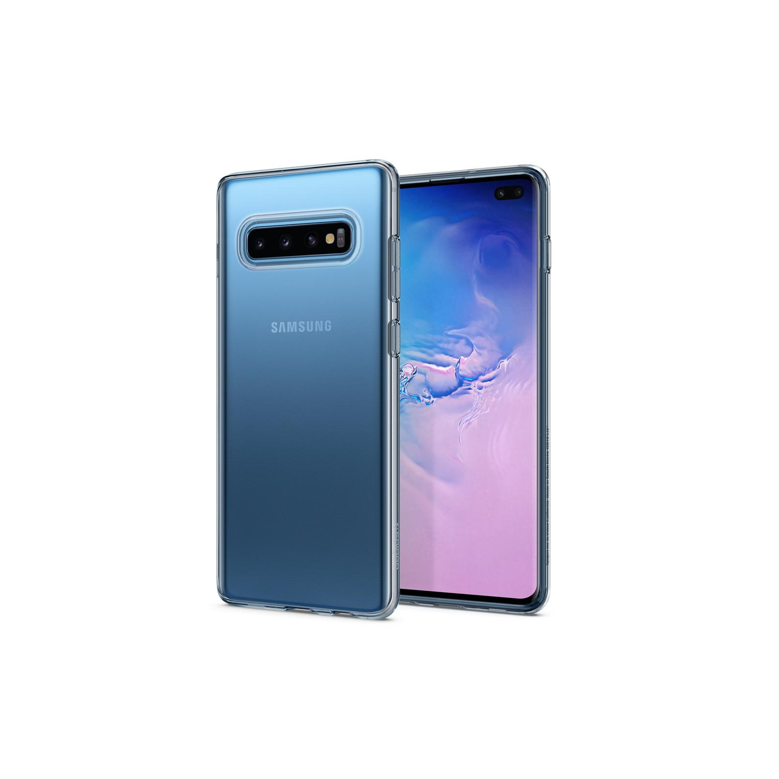 Чехол для мобильного телефона Spigen Galaxy S10+ Liquid Crystal Crystal Clear (606CS25761) изображение 9