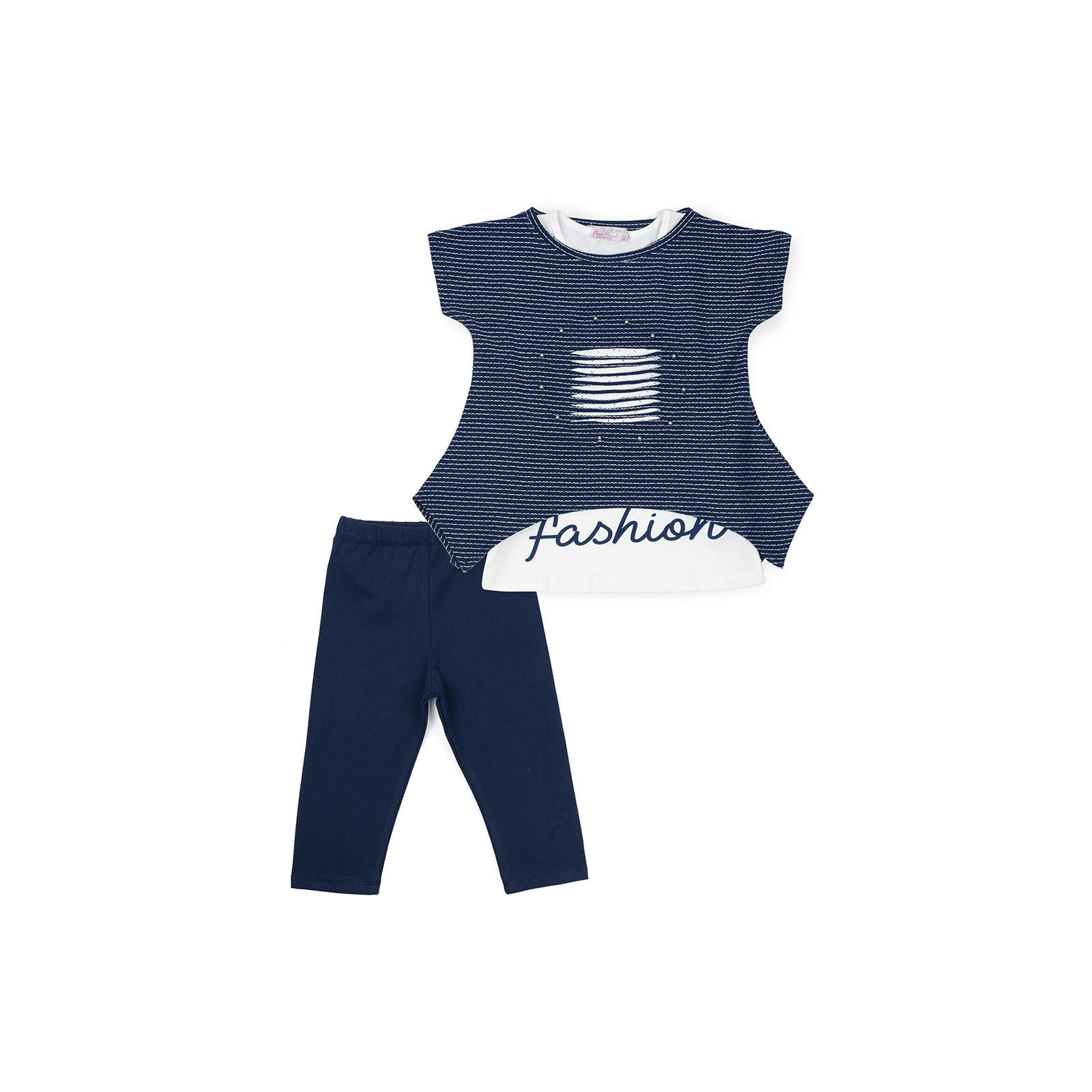 Набір дитячого одягу Peri masali з топом (7271-128G-blue)