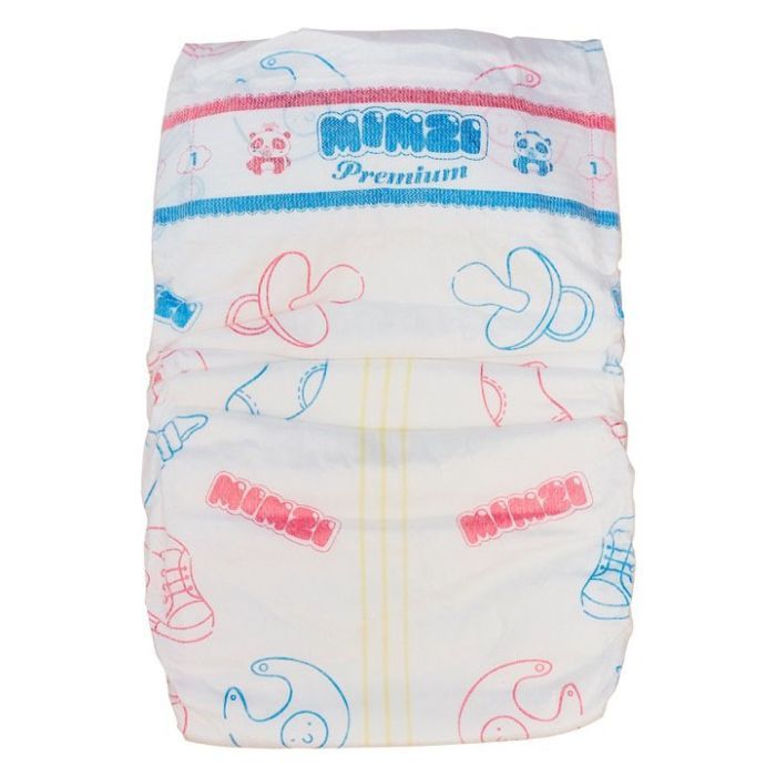 Подгузники Mimzi S 3-6 кг 84 шт (MDS84) изображение 6