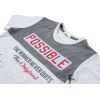 Футболка дитяча Breeze POSSIBLE (12439-140B-gray) зображення 2
