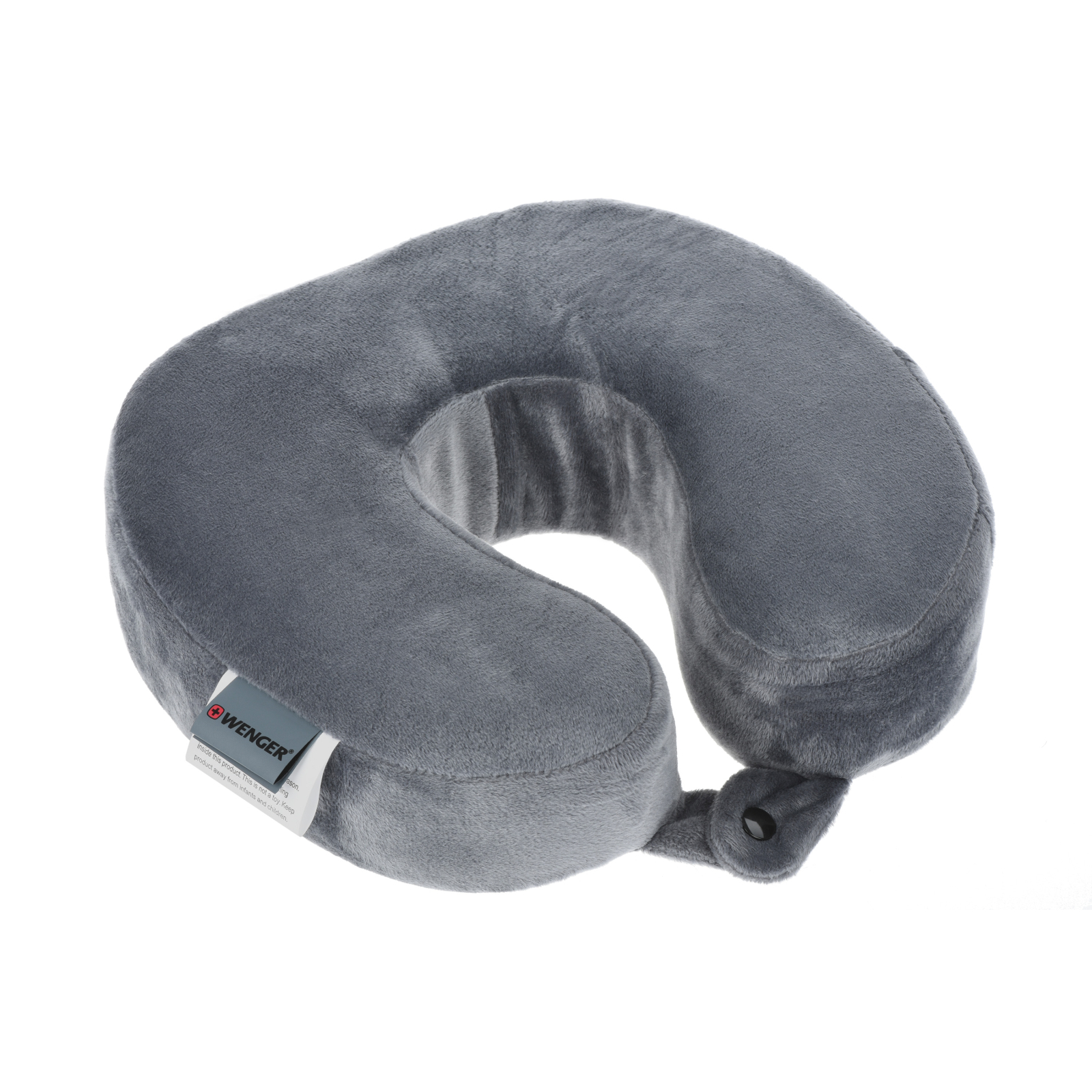Туристическая подушка Wenger Pillow Fleece Memory Foam Grey (604575)