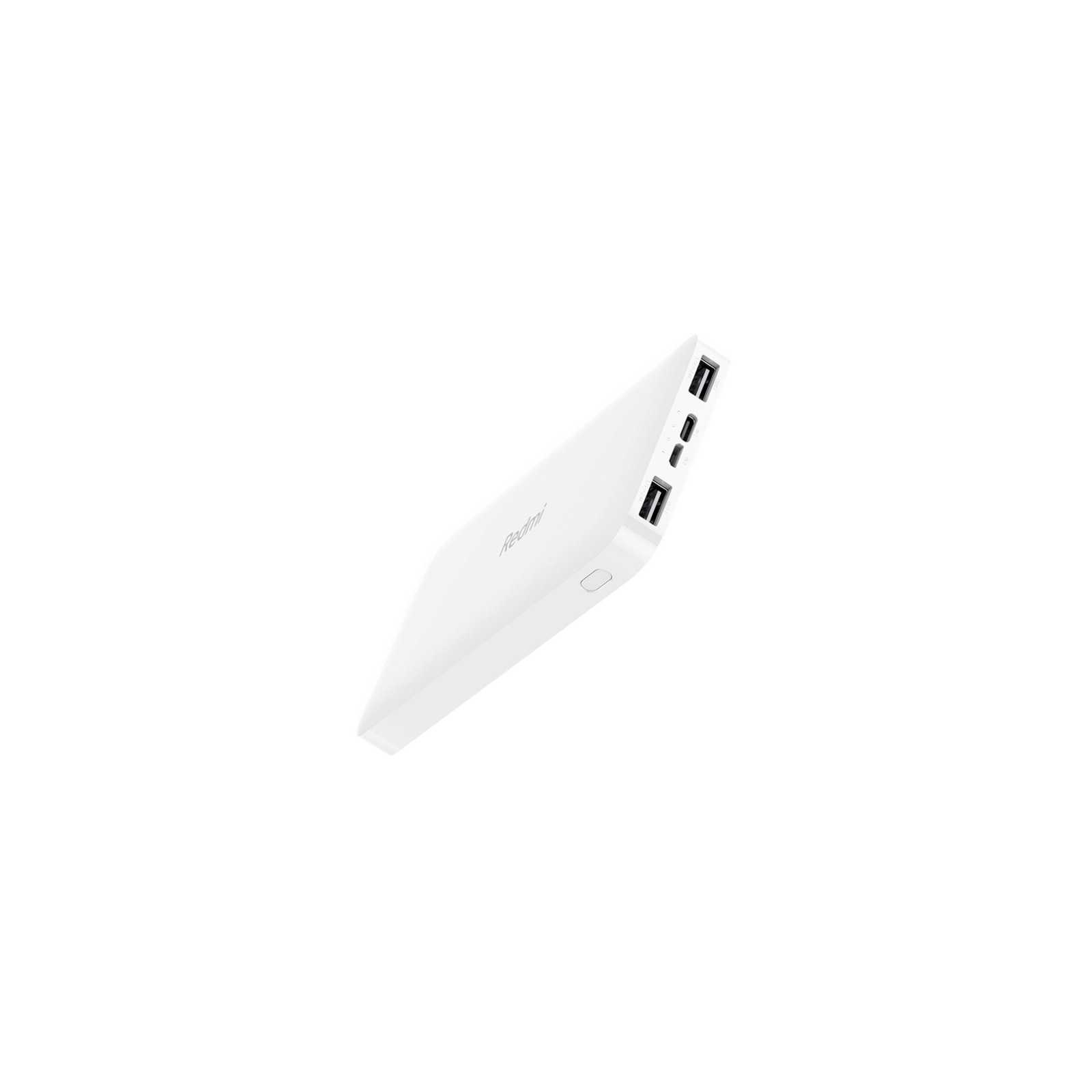 Батарея універсальна Xiaomi Redmi 10000mAh (in 2.1A Micro-USB,Type-C/ out 2*2.4A) White (VXN4286) зображення 3