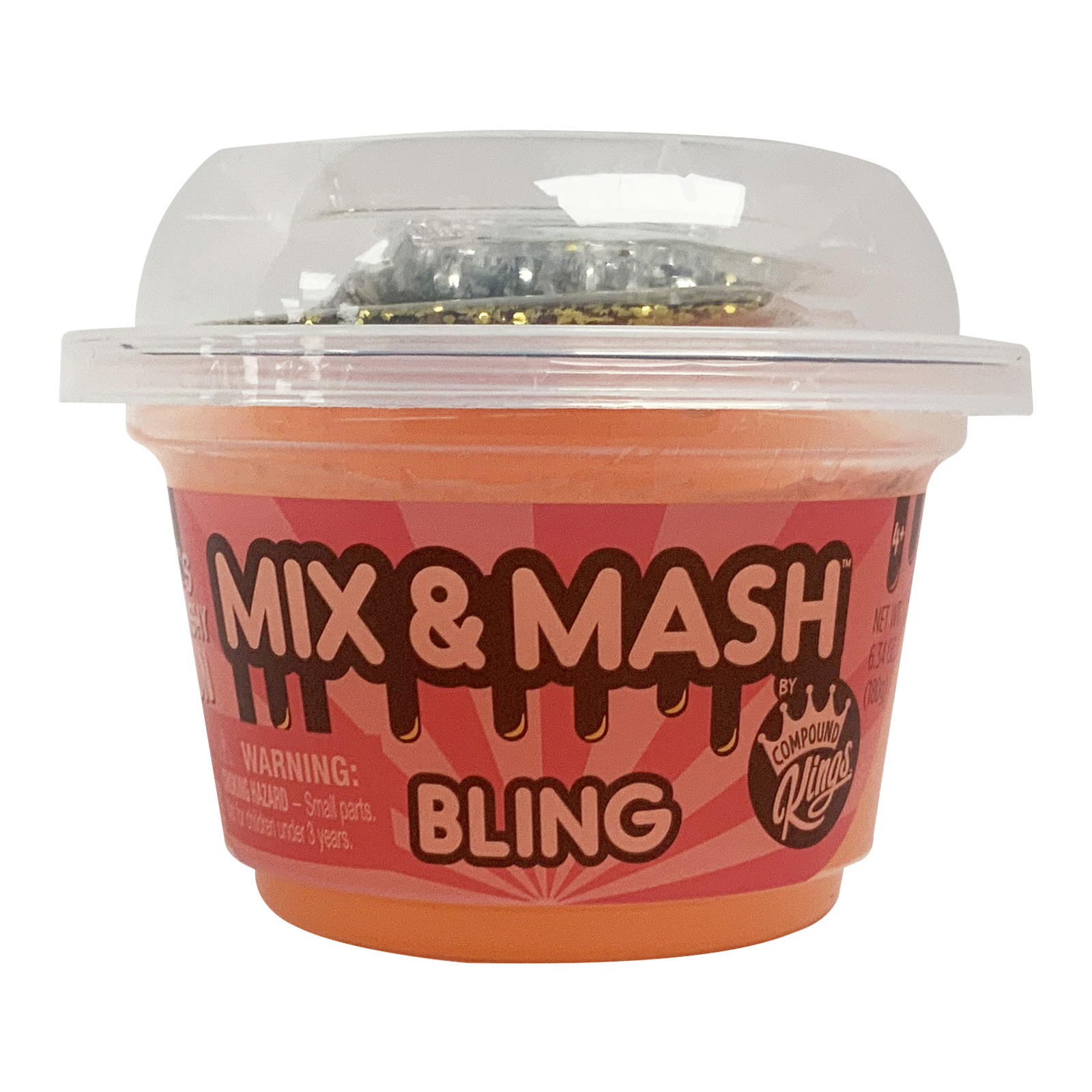 Набір для творчості Compound kings Slime Mix&Mash Bling 180 г (110291)