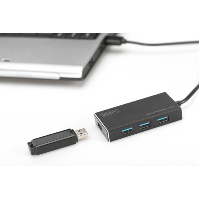 Концентратор Digitus USB 3.0 Hub, 4-port (DA-70240-1) изображение 4