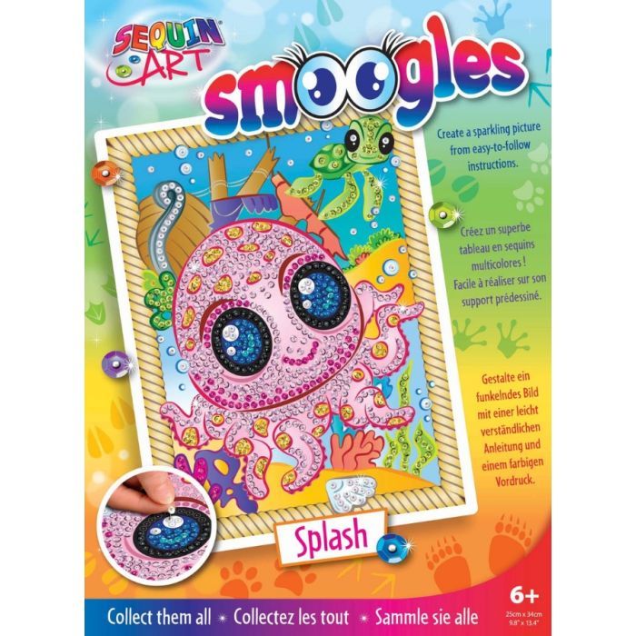 Набор для творчества Sequin Art SMOOGLES Осьминог (SA1813)