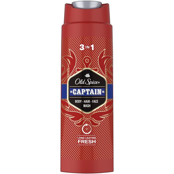 Гель для душа Old Spice Captain 400 мл (8001090965615/8700216859820)