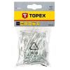 Заклепки Topex алюмінієві, 50 шт., 3.2x10 мм (43E302)
