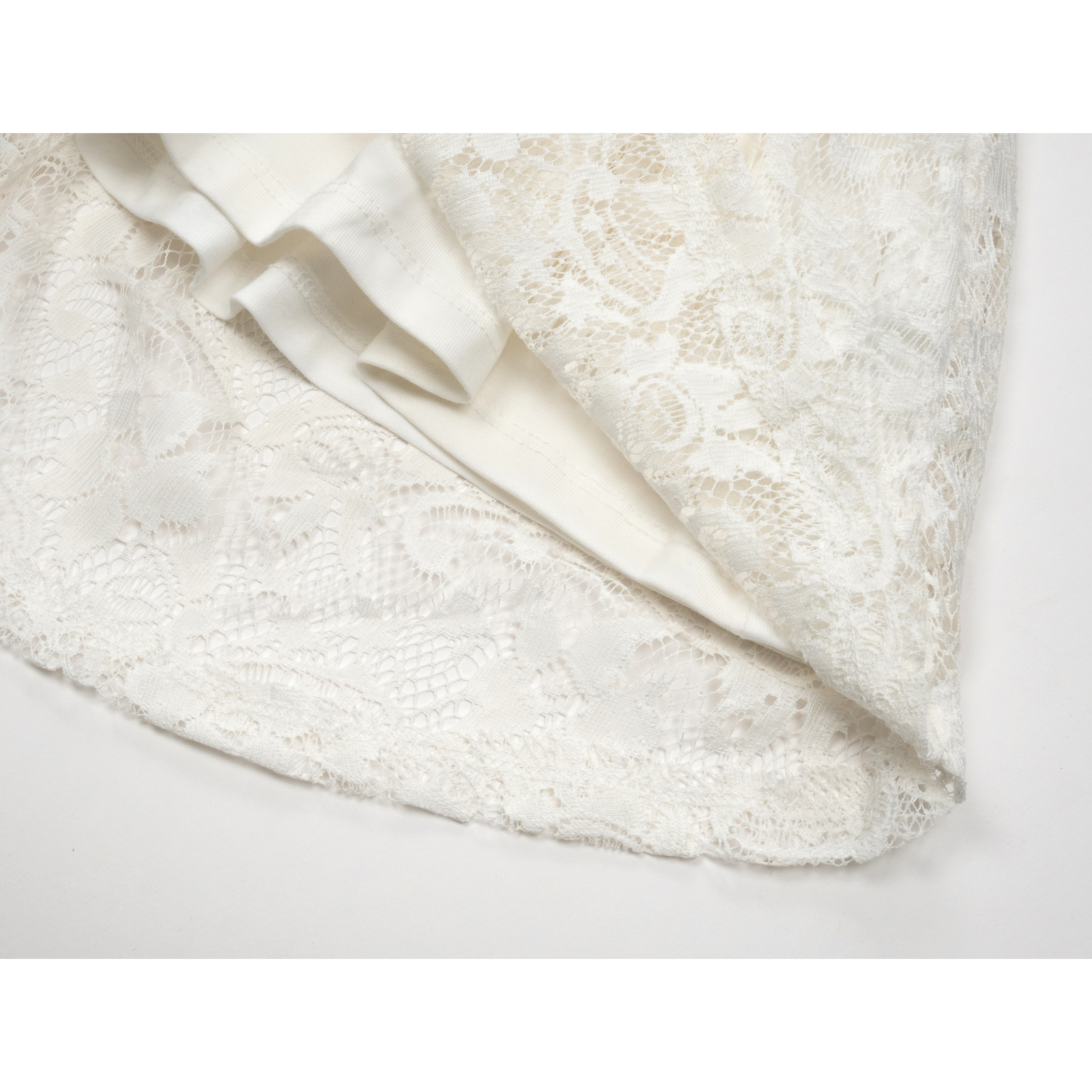 Платье Breeze туника кружевное (12952-86G-cream) изображение 8