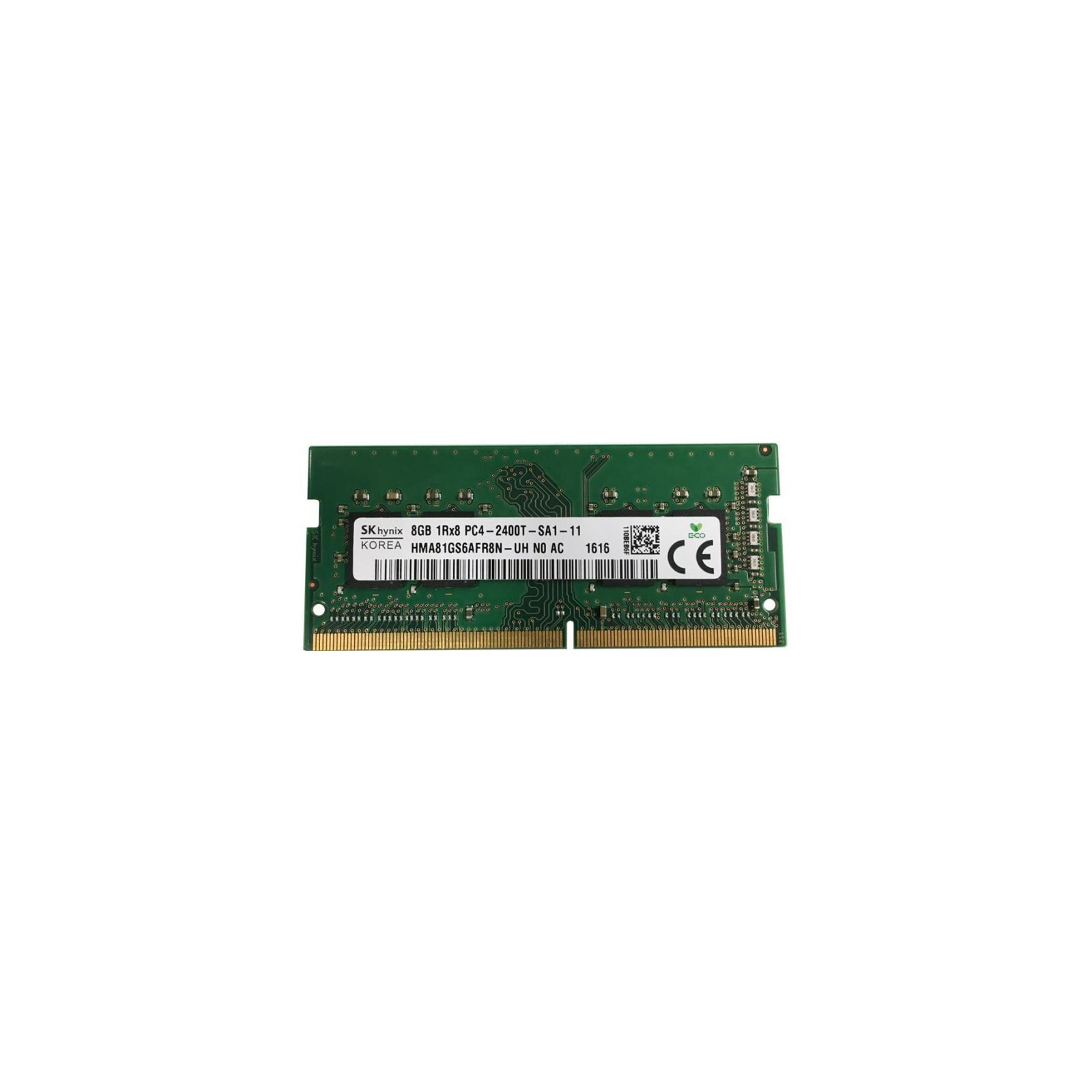 Модуль пам'яті для ноутбука SoDIMM DDR4 8GB 2400 MHz Hynix (HMA81GS6AFR8N-UH)