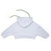 Кофта дитяча A-Yugi з капюшоном укорочена (4134-164G-white) зображення 2
