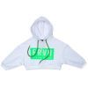 Кофта дитяча A-Yugi з капюшоном укорочена (4134-164G-white)