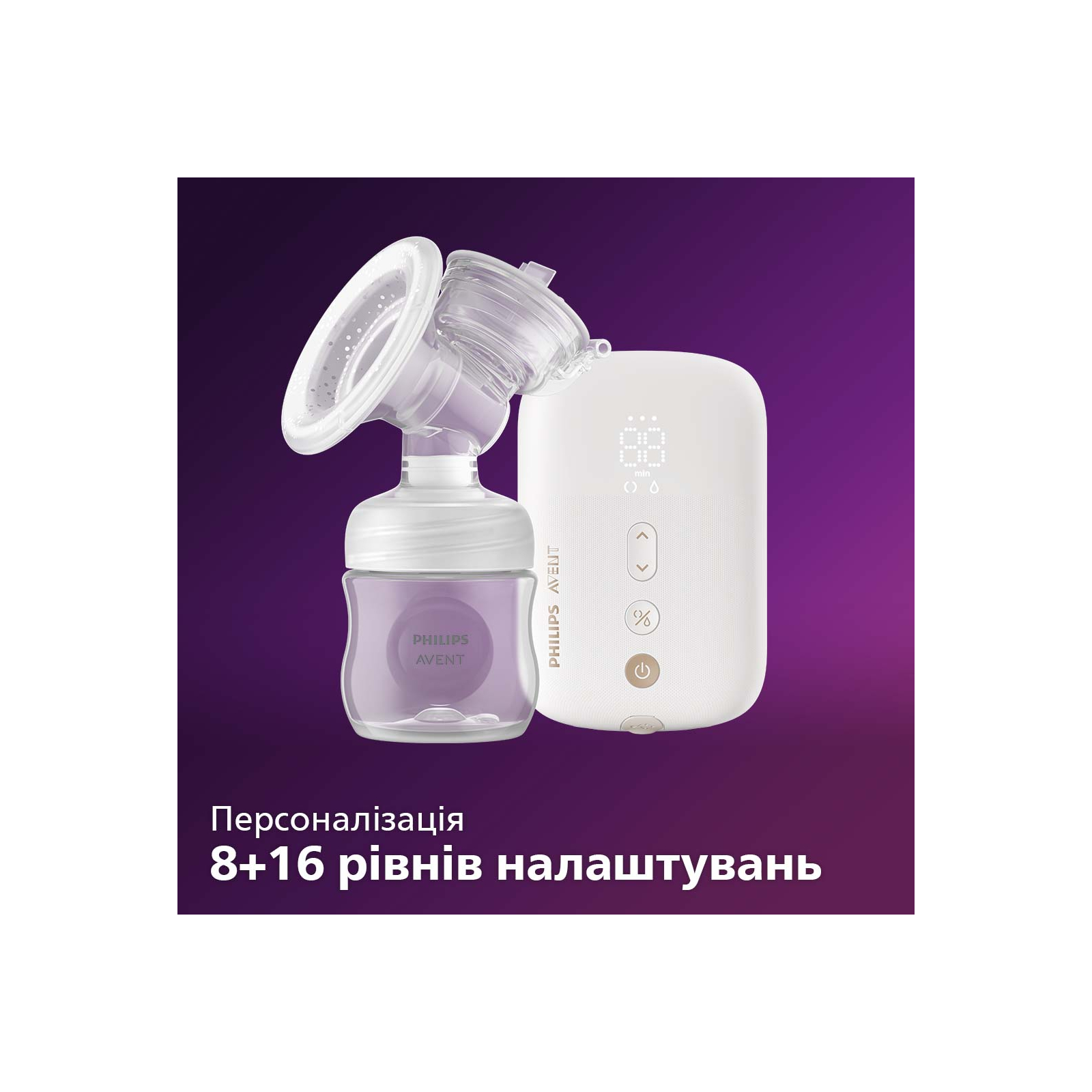 Молоковідсмоктувач Philips AVENT Premium електричний одинарний з аккум. (SCF396/11) зображення 8