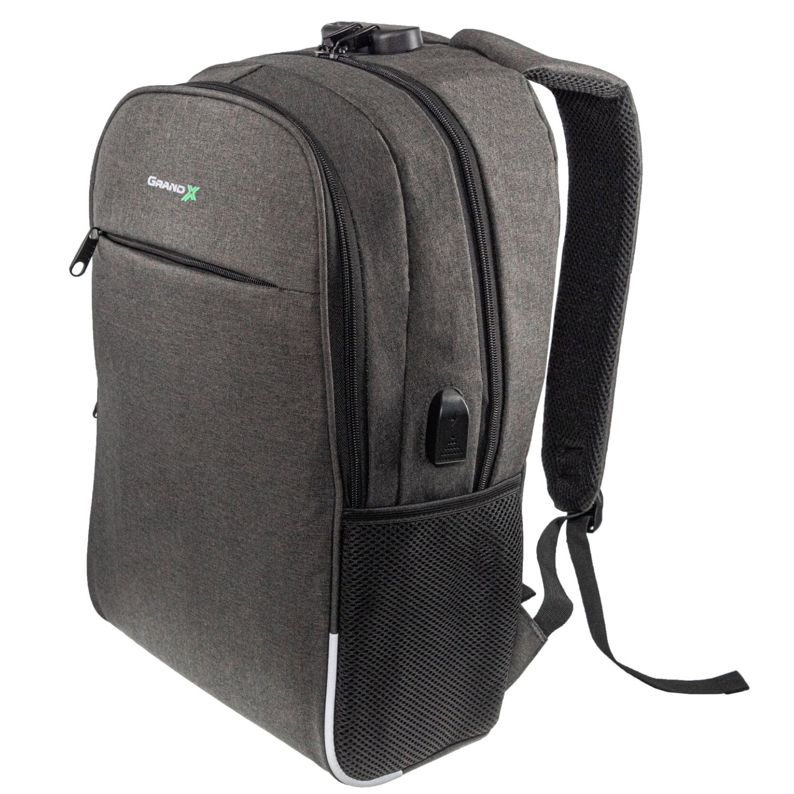 Рюкзак для ноутбука Grand-X 15,6" RS425 Grey (RS-425G) изображение 2