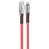 Дата кабель USB 2.0 AM to Type-C 1.0m zinc alloy red ColorWay (CW-CBUC012-RD) зображення 2