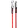 Дата кабель USB 2.0 AM to USB-C 1.0m zinc alloy red ColorWay (CW-CBUC012-RD) зображення 2