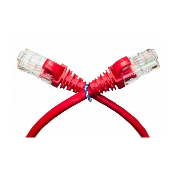 Патч-корд 0.3м, UTP, cat.5e, CCA, red Ritar (PCR-CCA/0.3R)