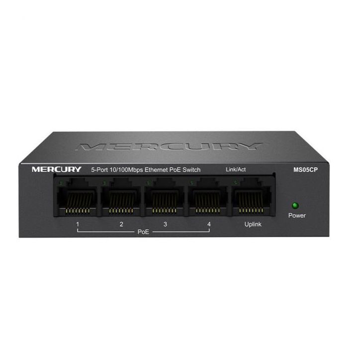Комутатор мережевий Mercury MS05CP