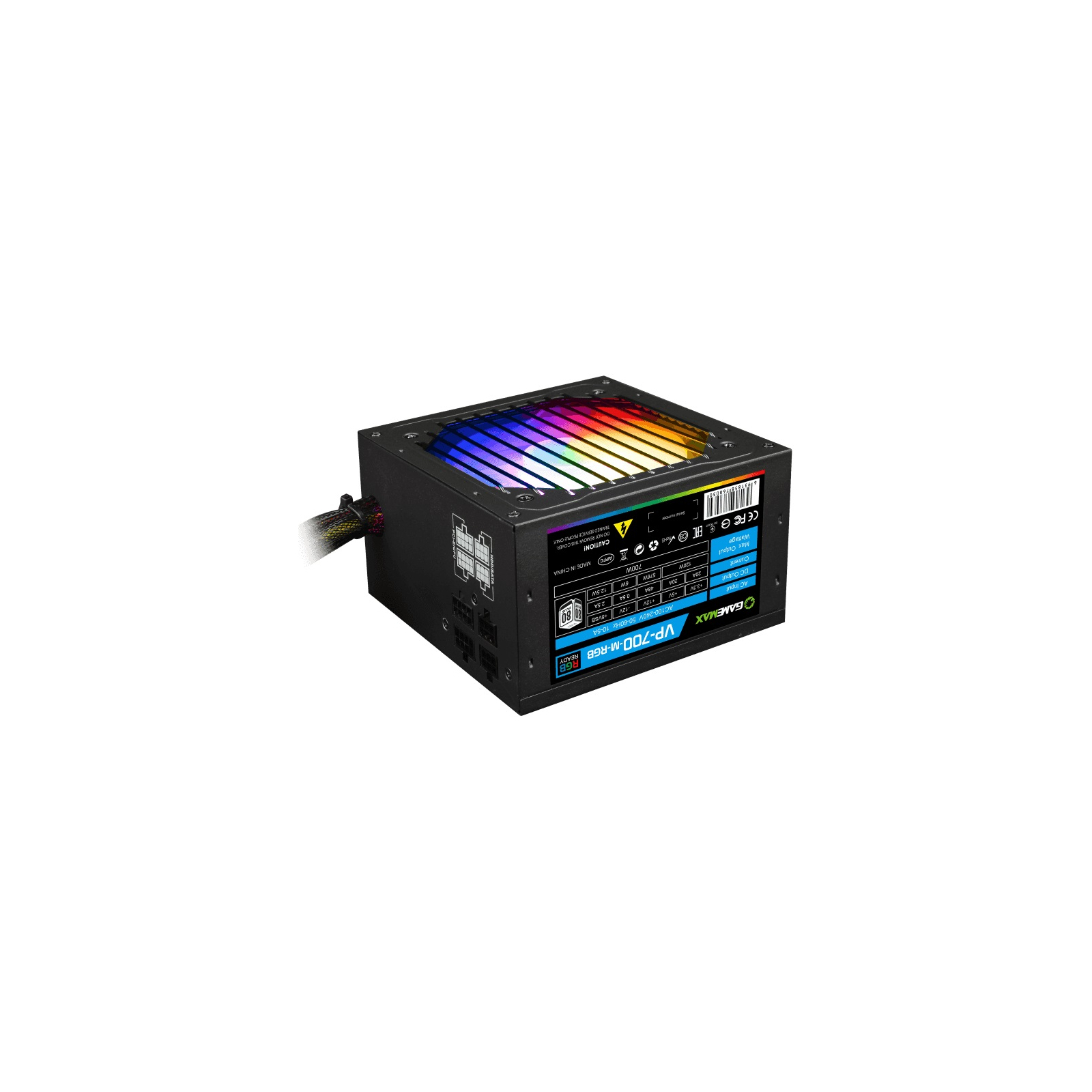 Блок питания Gamemax 700W (VP-700-M-RGB) изображение 2