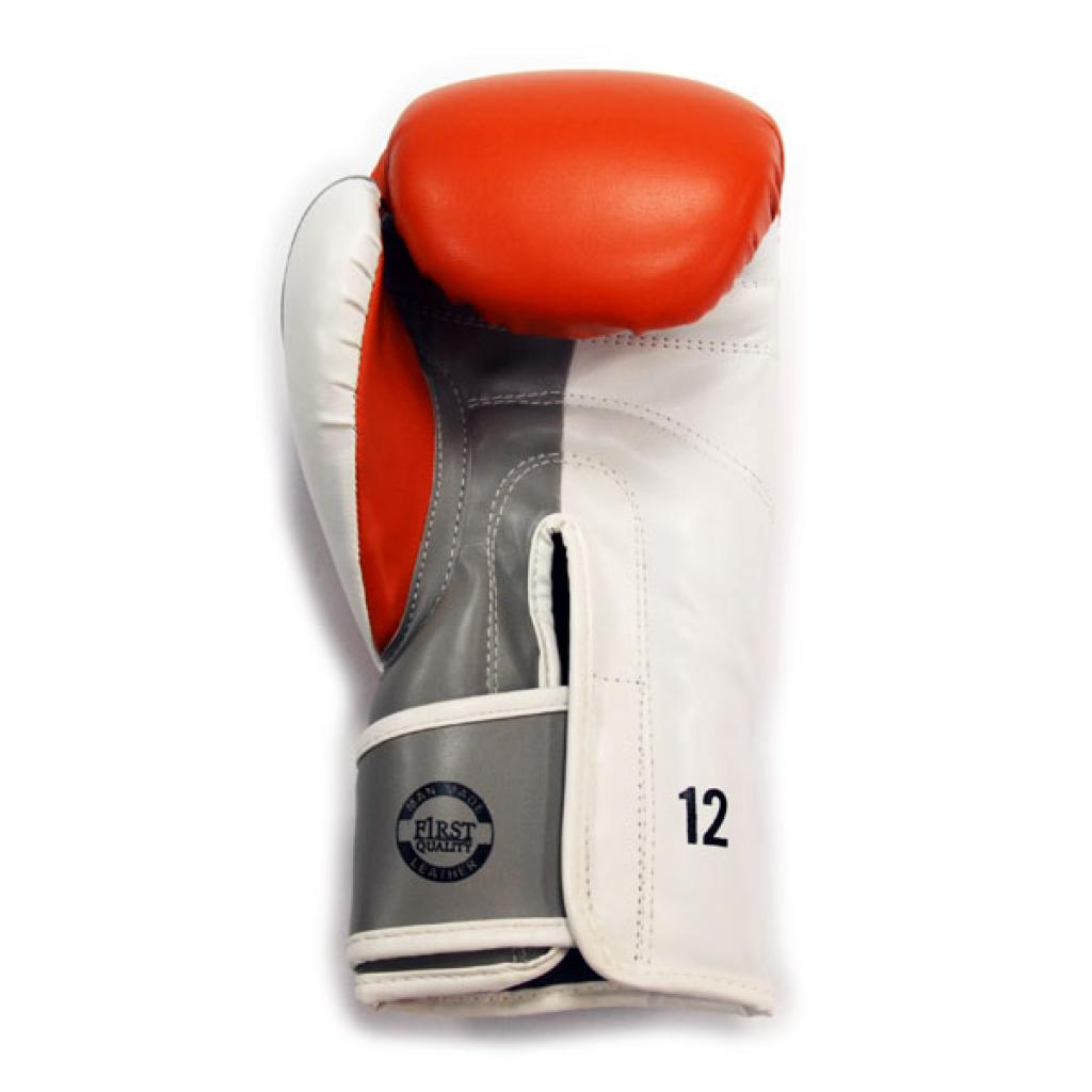 Боксерські рукавички Thor Ultimate 14oz Orange/Grey/White (551/04(PU) OR/GR/WH 14 oz.) зображення 3