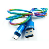 Дата кабель PLS-M-PRUZH-RAINBOW Dengos изображение 2