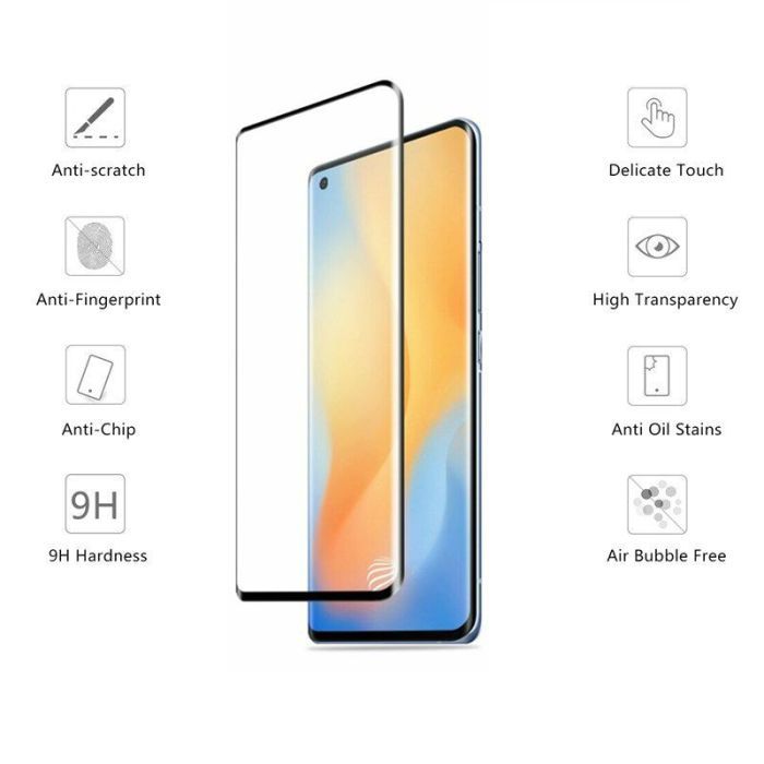 Стекло защитное Drobak Ceramics Vivo X50 (222214) (222214) изображение 2