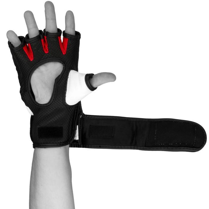 Рукавички для MMA PowerPlay 3075 M Black/White (PP_3075_M_Bl/White) зображення 5