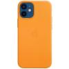 Чехол для мобильного телефона Apple iPhone 12 mini Leather Case with MagSafe - California Poppy (MHK63ZM/A) изображение 2