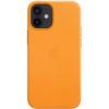 Чехол для мобильного телефона Apple iPhone 12 mini Leather Case with MagSafe - California Poppy (MHK63ZM/A) изображение 5