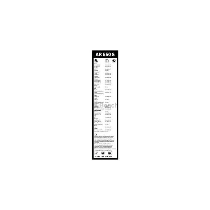 Щетка стеклоочистителя Bosch 3 397 118 906 изображение 5