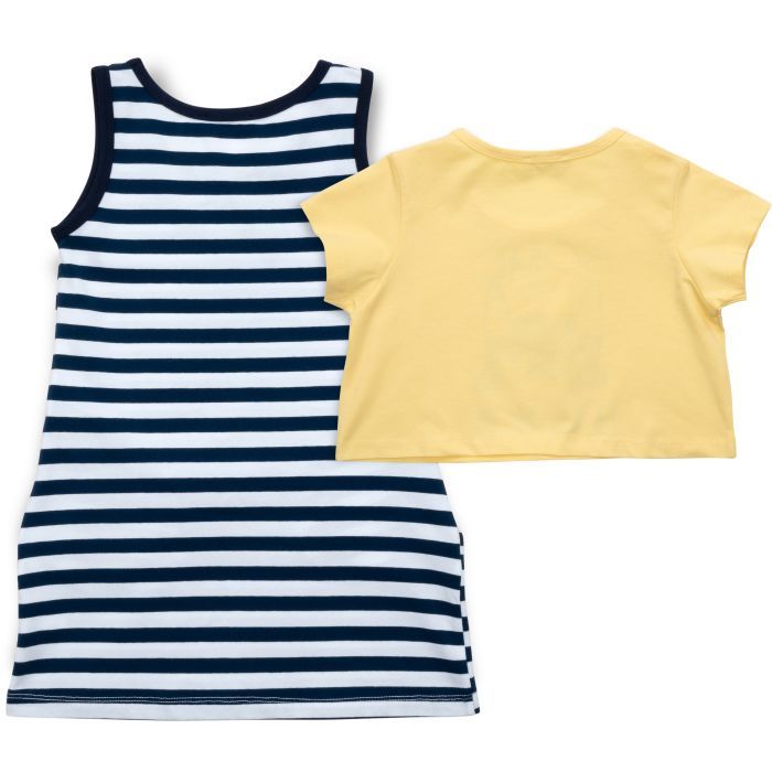 Плаття дитяче Breeze з котиком (14582-104G-yellow) зображення 3
