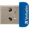 USB флеш накопитель Verbatim 64GB Store 'n' Stay NANO Blue USB 3.2 (98711)