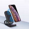 Зарядний пристрій ColorWay Wireless Stand 15W Black (CW-CHW31Q-BK) зображення 3