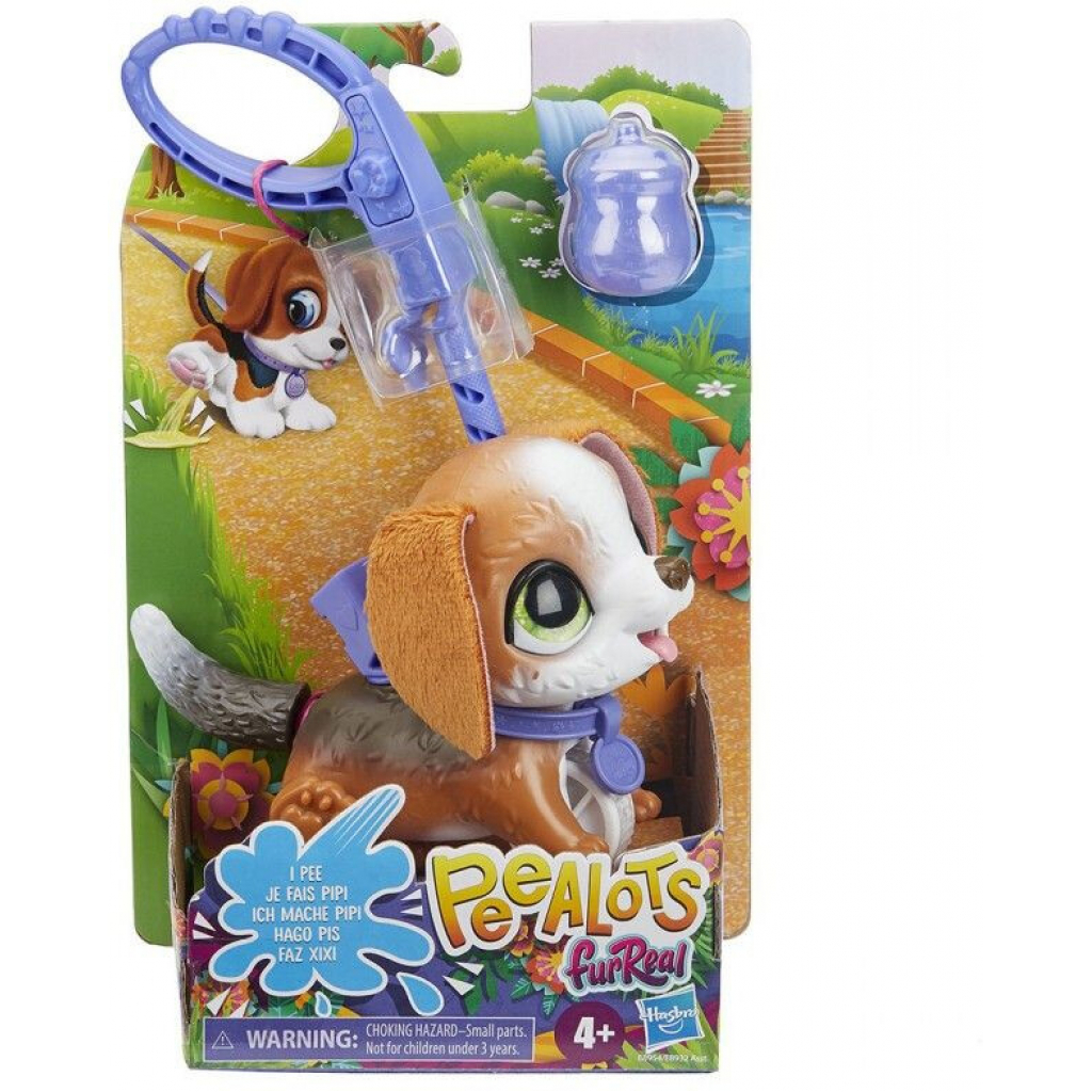 Інтерактивна іграшка Hasbro FurReal Friends Peealots Щенок бежевый (E8932_E8954) зображення 3
