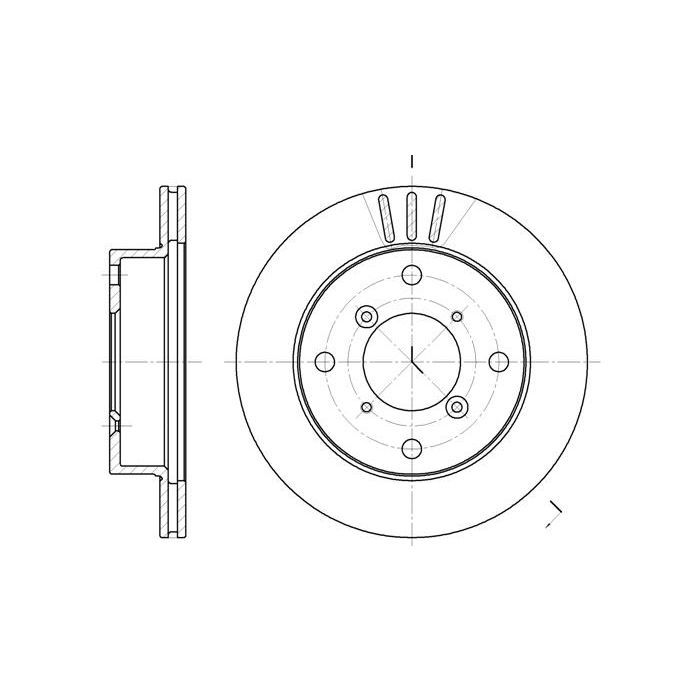 Тормозной диск REMSA 6399.10