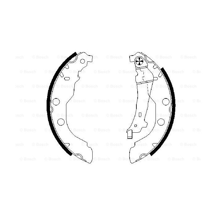 Гальмівні колодки Bosch 0 986 487 549