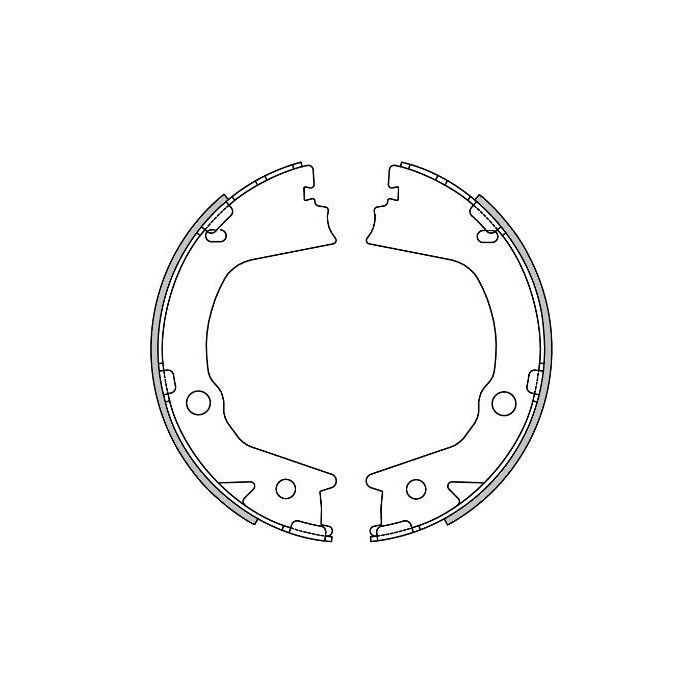 Гальмівні колодки REMSA 4602.00