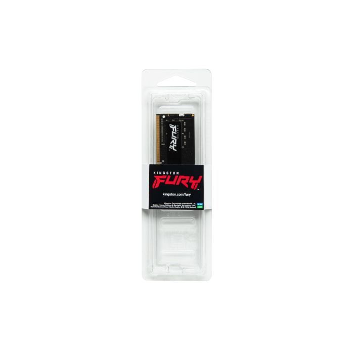 Модуль памяти для ноутбука SoDIMM DDR4 16GB 2666 MHz Fury Impact Kingston Fury (ex.HyperX) (KF426S15IB1/16) изображение 4