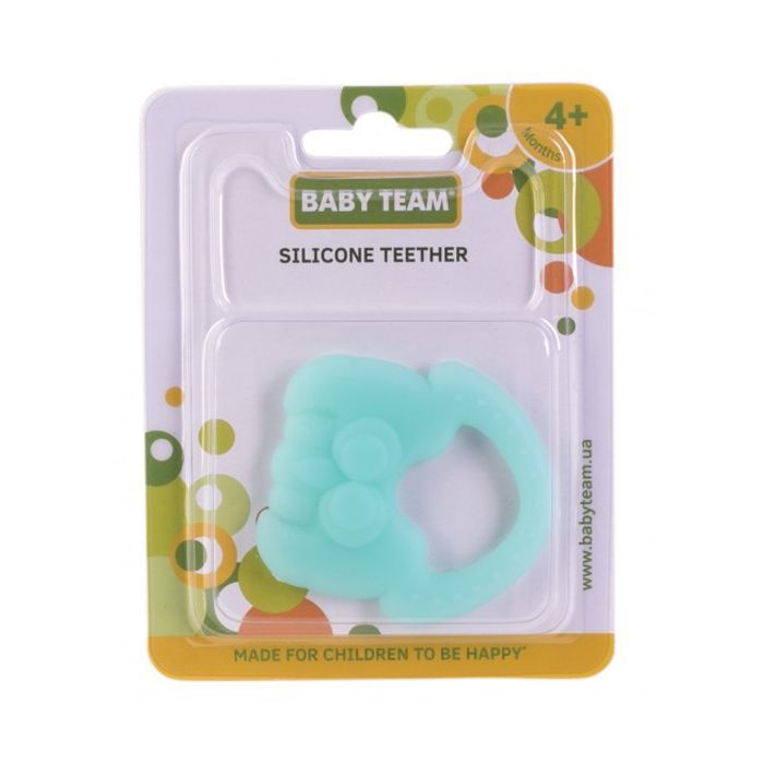 Прорезыватель Baby Team Морские жители звездочка (4008_фиолетовая_звездочка) изображение 2