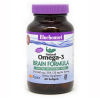 Жирные кислоты Bluebonnet Nutrition Омега-3 Формула для Мозга,  Omega-3 Brain Formula, 60 желат (BLB0944)