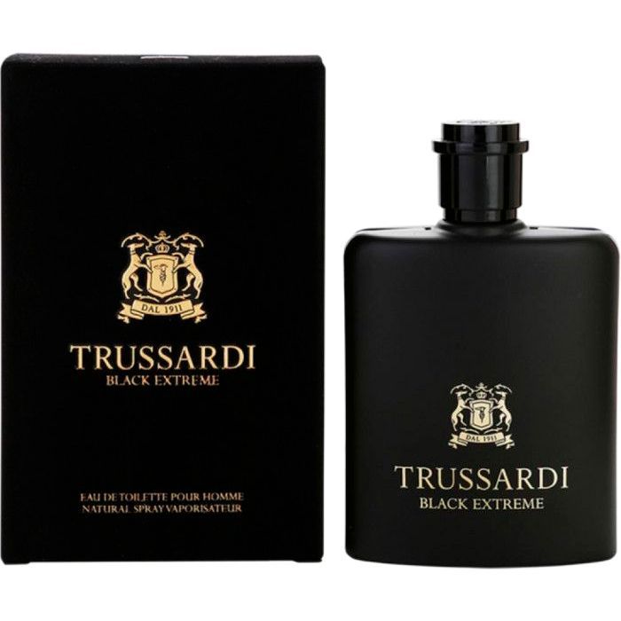 Туалетна вода Trussardi Black Extreme 50 мл (8011530994815)