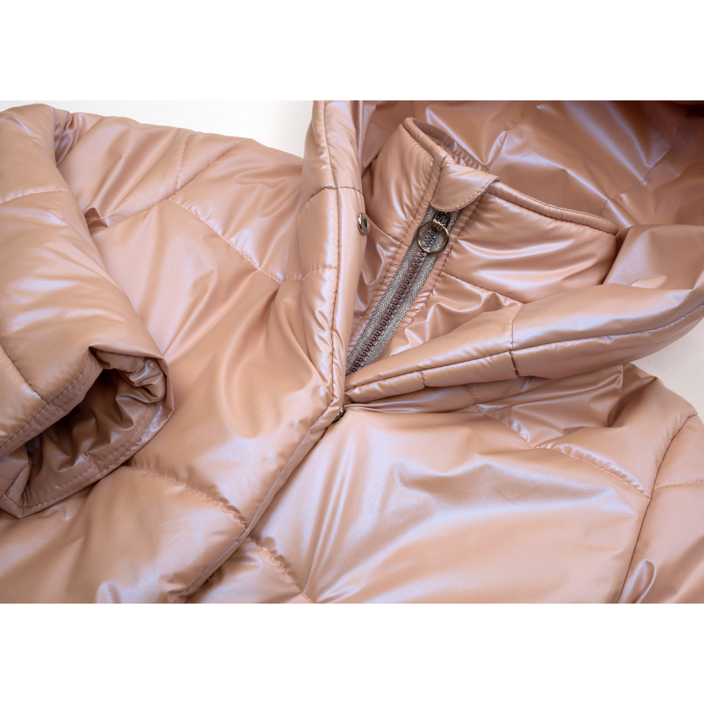 Куртка Brilliant пальто "Rozi" (21706-122G-pink) изображение 3