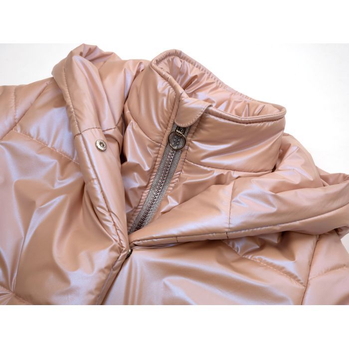 Куртка детская Brilliant пальто "Rozi" (21706-122G-pink) изображение 4