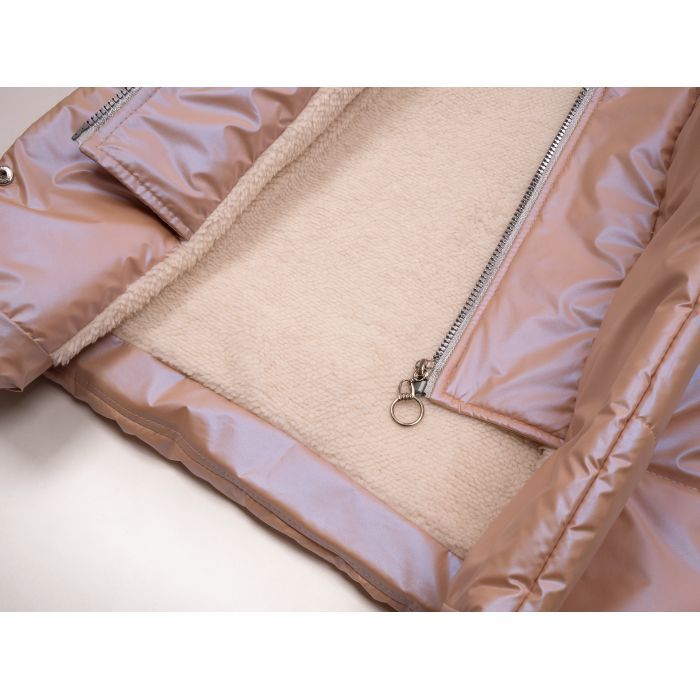 Куртка детская Brilliant пальто "Rozi" (21706-122G-pink) изображение 6