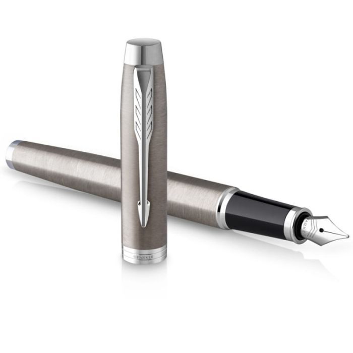 Ручка перьевая Parker IM 17 Stainless Steel CT  FP F (26 211) изображение 3