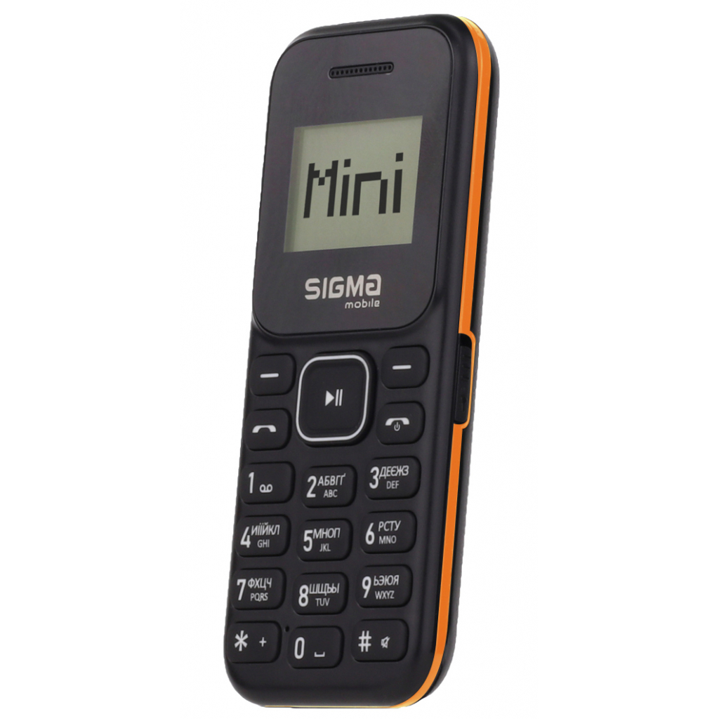 Мобильный телефон Sigma X-style 14 MINI Black-Orange (4827798120736) изображение 3