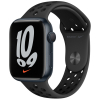 Смарт-годинник Apple Watch Series 7 Nike GPS 45mm Midnight Aluminium Case with An (MKNC3UL/A)