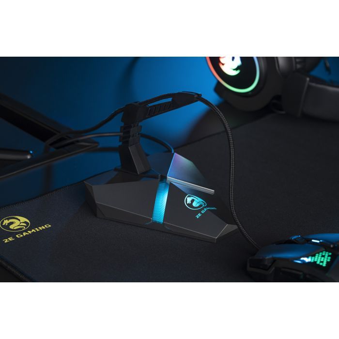 Держатель для кабеля 2E GAMING Mouse Bungee Scorpio USB Silver (2E-MB001U) изображение 2 Держатель для кабеля 2E GAMING Mouse Bungee Scorpio USB Silver (2E-MB001U) изображение 2